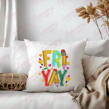 Fri Yay Teacher Embroidery Design