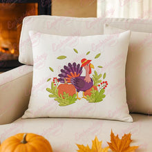 Thanksgiving Turkey Machine Embroidery Design