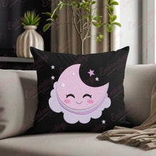 Simple Moon Machine Embroidery Design
