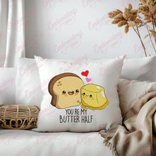 You're My Butter Half Funny Butter Toast Embroidery Design