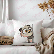 I Peeking You Panda Embroidery Design