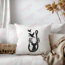Duck Deer and Hook Hunting Embroidery Design