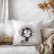Crazy Monkey Embroidery Design