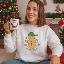 Christmas Gingerbread Boy Embroidery Design