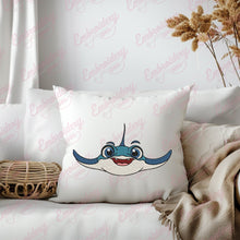 Smiling Stingrays Embroidery Design