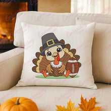 Little Turkey Thanksgiving Player Embroidery Design