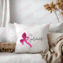 Survivor Breast Cancer Embroidery Machine Design