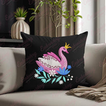 Swan Princess Embroidery Design