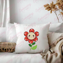 Flower Emoji Embroidery Design