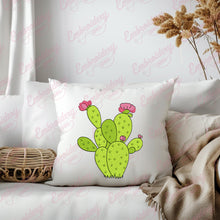 Prickly Pear Cactus Embroidery Design