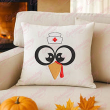 Nurse Turkey Thanksgiving Embroidery Design