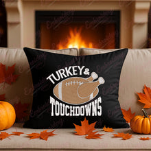 Turkey & Touchdowns Thanksgiving Football Embroidery Design