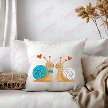 Cute Snail Machine Embroidery Design