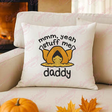Stuff Me Daddy Thanksgiving Turkey Dinner Embroidery Design