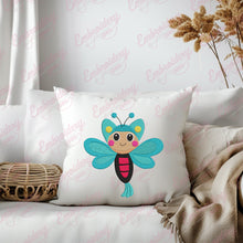 Funny Butterfly Embroidery Design
