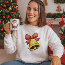 Bow Bell Christmas Embroidery Design