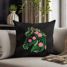 Beautiful Floral Horses Embroidery Design