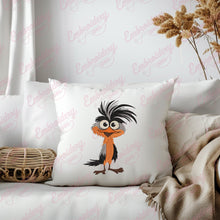 Funny Cartoon Bird Embroidery Design