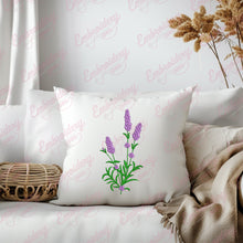 Lavender Flower Machine Embroidery Design