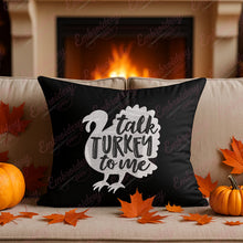 Talk Turkey to Me Thanksgiving Embroidery Design