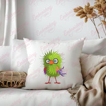 Colorful Crazy Bird Machine Embroidery Design