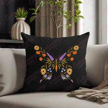 Floral Butterfly Machine Embroidery Design