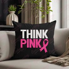 Think Pink Breast Cancer Embroidery Design