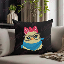 Cute Chicken Wearing Glasses Embroidery Design