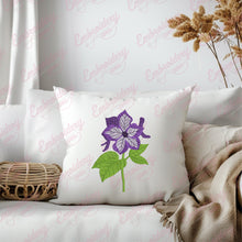 Floral Azalea Embroidery Design
