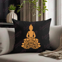 Mandala Buddha Stencil Yoga Embroidery Design