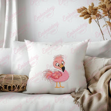 Cute Flamingo Machine Embroidery Design