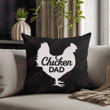 Funny Chicken Dad Embroidery Design