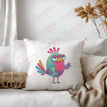 Charming Bird Machine Embroidery Design