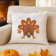 Thanksgiving Turkey Fun Embroidery Design