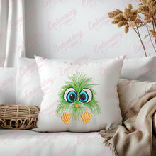 Green Angry Bird Embroidery Design