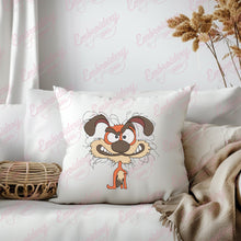 Silly Crazy Dog Embroidery Design