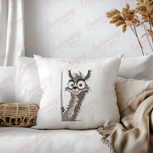 I Peeking You Llama Embroidery Design
