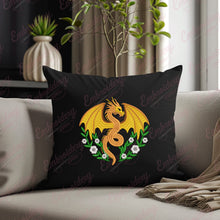 Floral Dragon Machine Embroidery Design