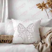 Vollyball Coquette Bow Embroidery Design