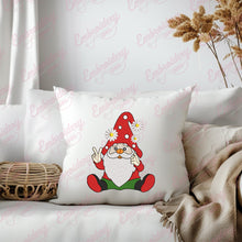Gnome with Daisy Flower Embroidery Design