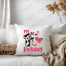 My 1st Birthday Embroidery Design For Kids Baby
