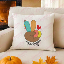 Peaceful Thanksgiving Turkey Embroidery Design