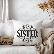 Best Sister Ever Embroidery Design