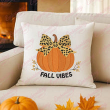 Pumpkin Fall Vibes Autumn Thanksgiving Embroidery Design