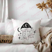Mystical Mushroom Embroidery Design