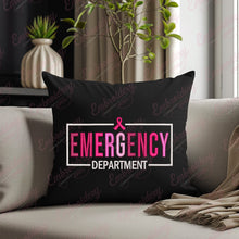 Emergency Room Nurse Breast Cancer Embroidery Design
