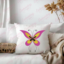 Colorful Butterfly Embroidery Design