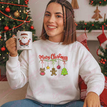 Merry Christmas Decorations Embroidery Design