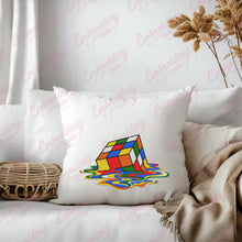 Melting Rubik Cube Machine Embroidery Design