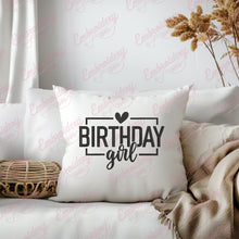 Birthday Girl Embroidery Design